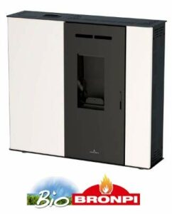 Estufa de Pellets Extraplana Bronpi Lupe 9,3Kw Estufa de Pellets Extraplana Bronpi Lupe 9,3Kw